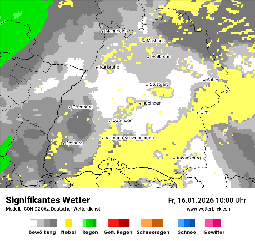 Signifikantes Wetter