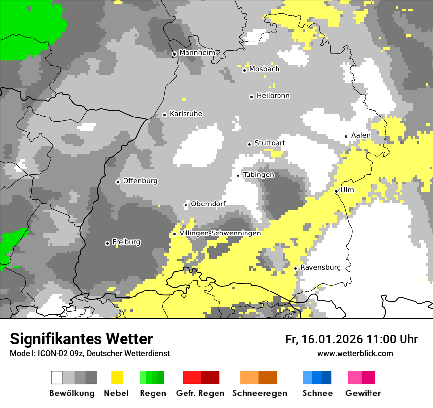 Signifikantes Wetter
