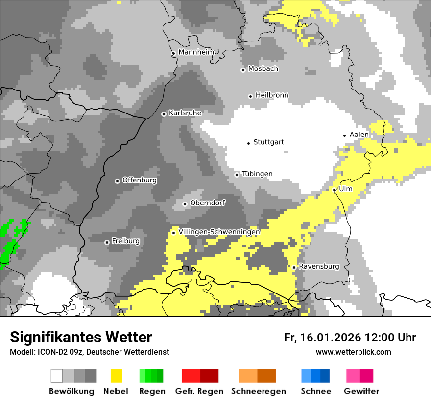 Signifikantes Wetter