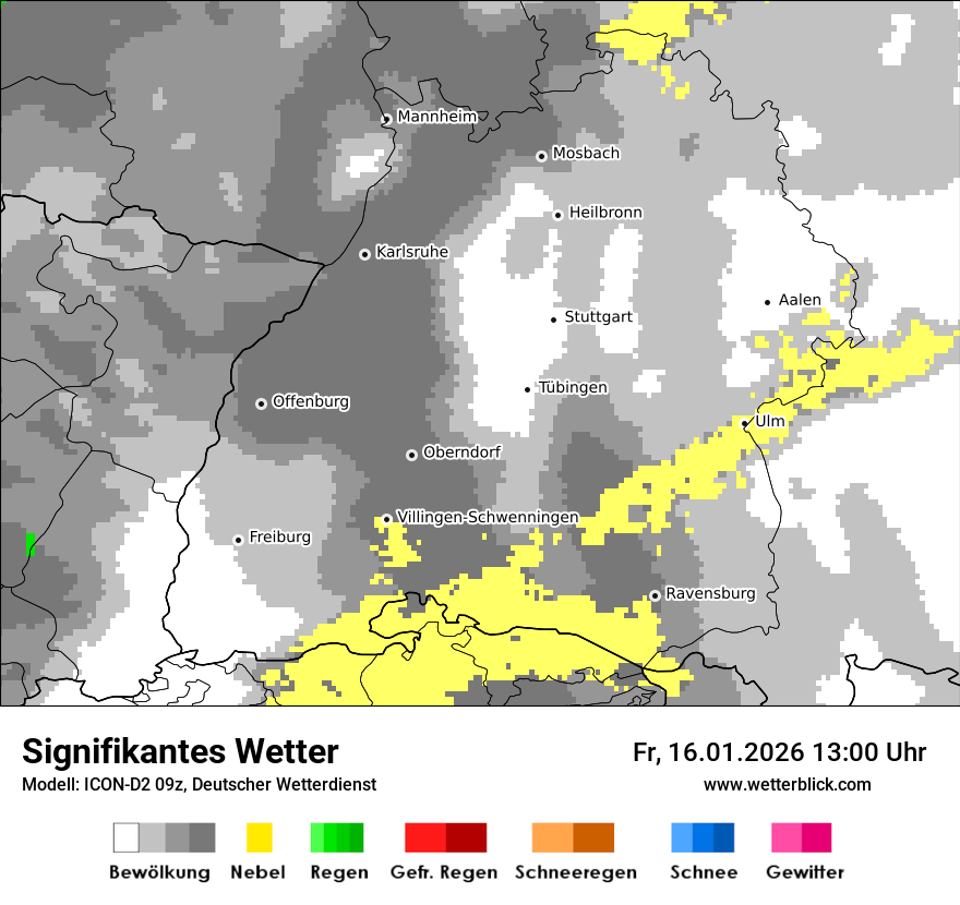 Signifikantes Wetter