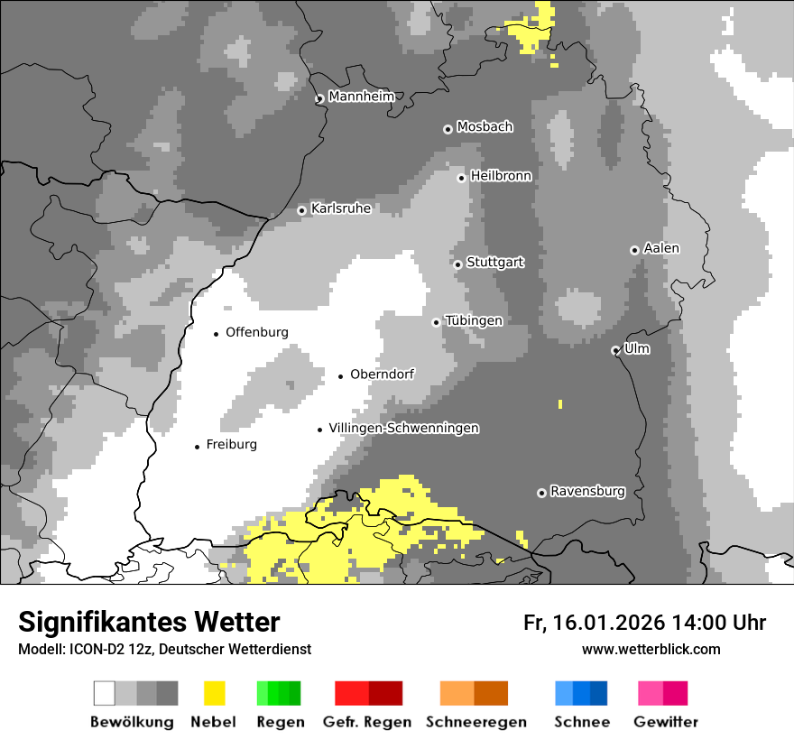 Signifikantes Wetter