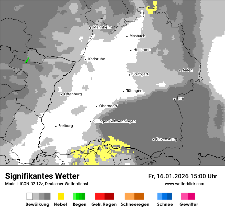 Signifikantes Wetter