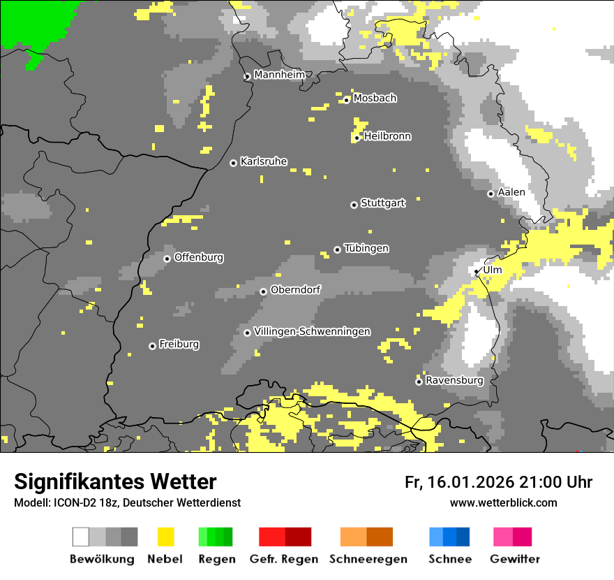 Signifikantes Wetter