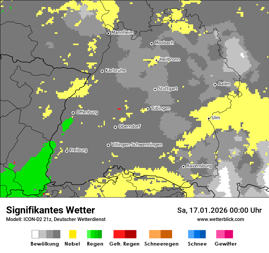 Signifikantes Wetter