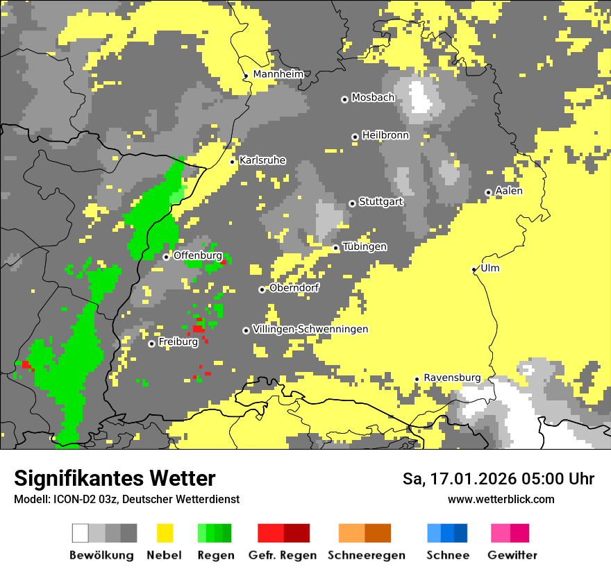 Signifikantes Wetter