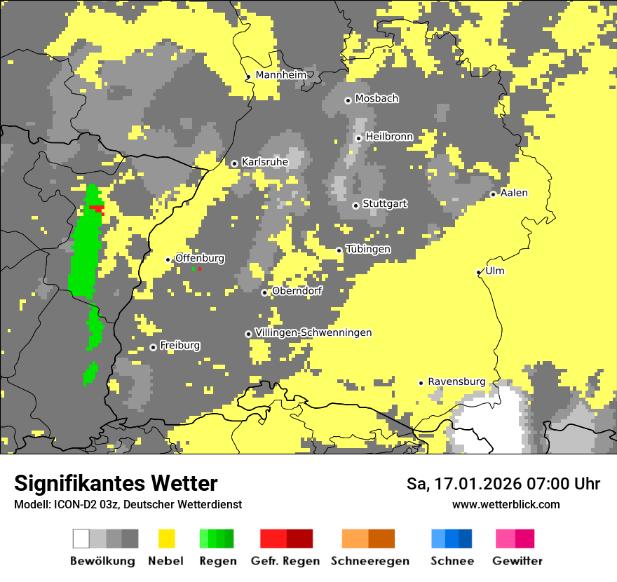 Signifikantes Wetter