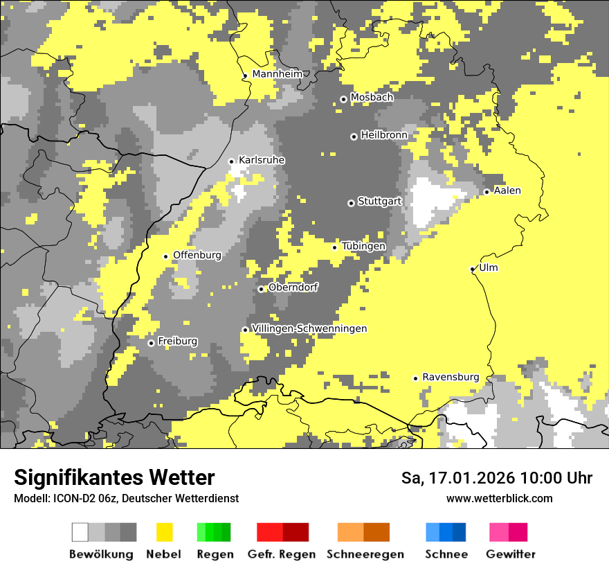Signifikantes Wetter