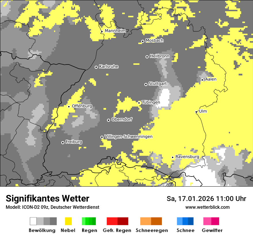 Signifikantes Wetter