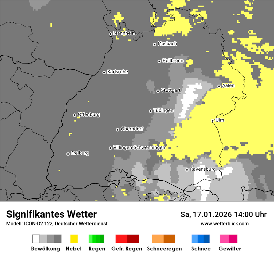 Signifikantes Wetter