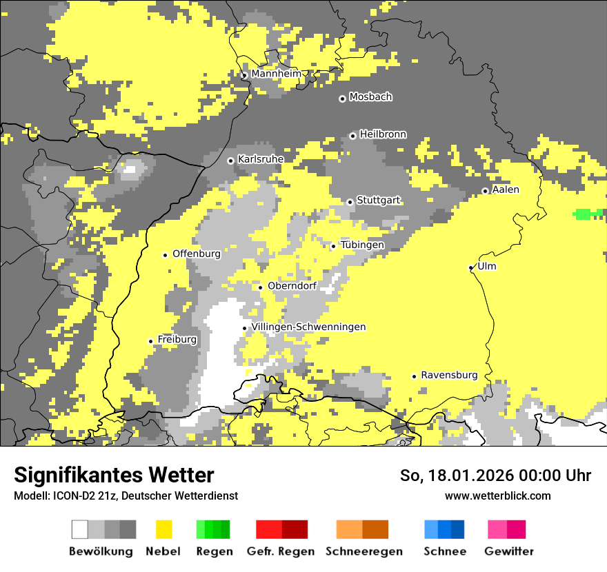 Signifikantes Wetter