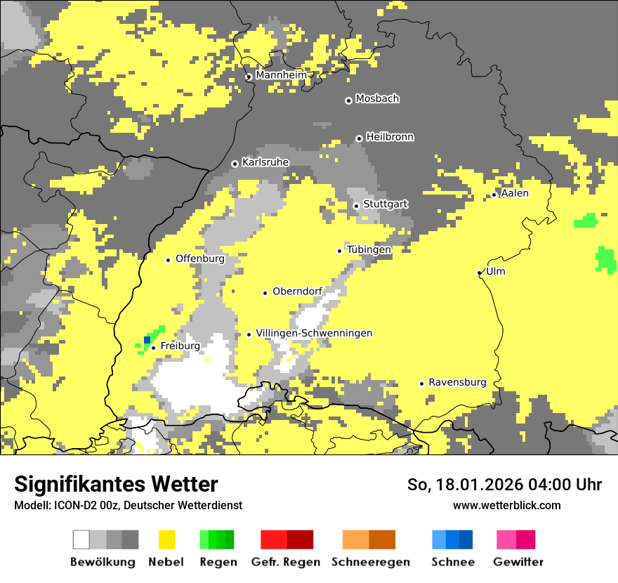 Signifikantes Wetter