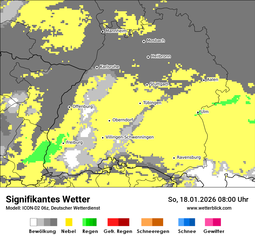 Signifikantes Wetter