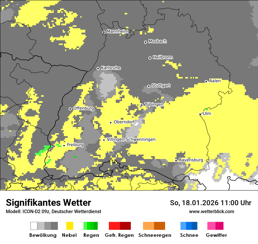 Signifikantes Wetter