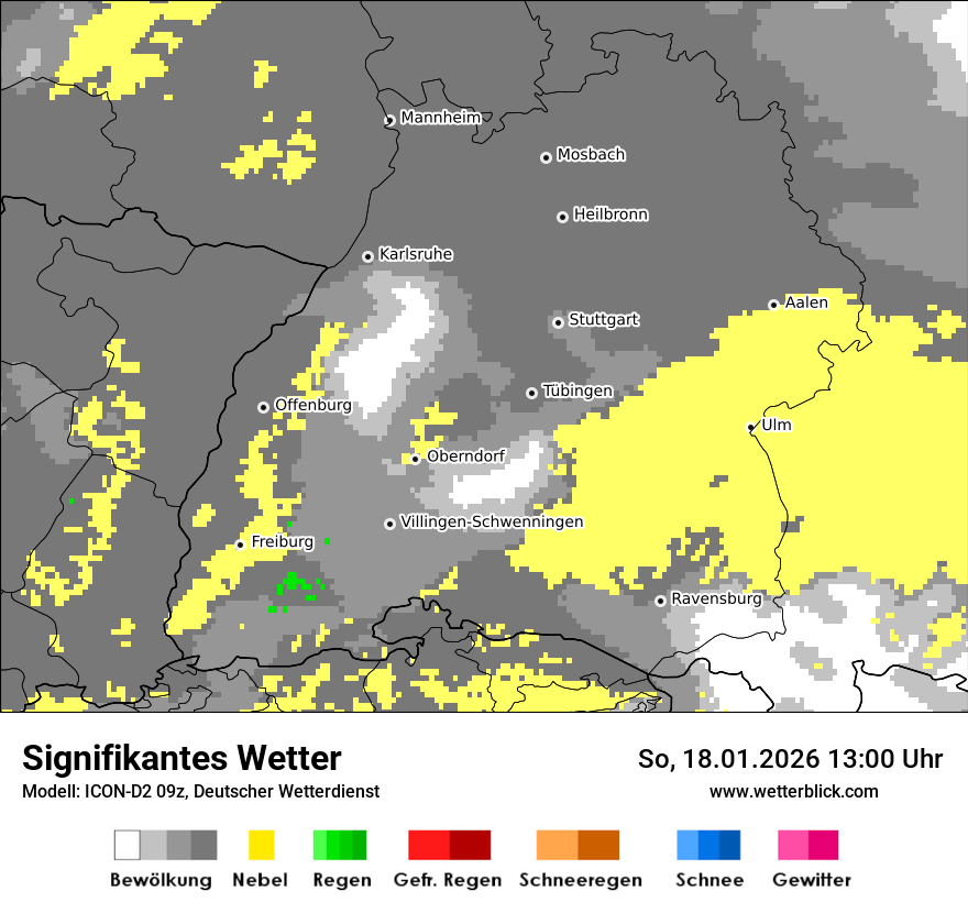 Signifikantes Wetter