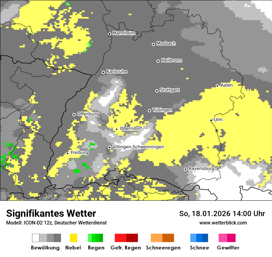 Signifikantes Wetter