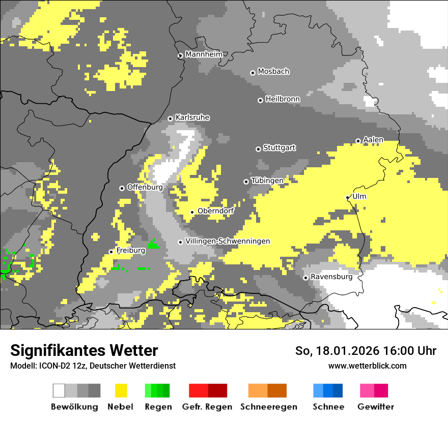 Signifikantes Wetter