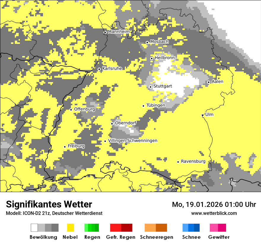 Signifikantes Wetter