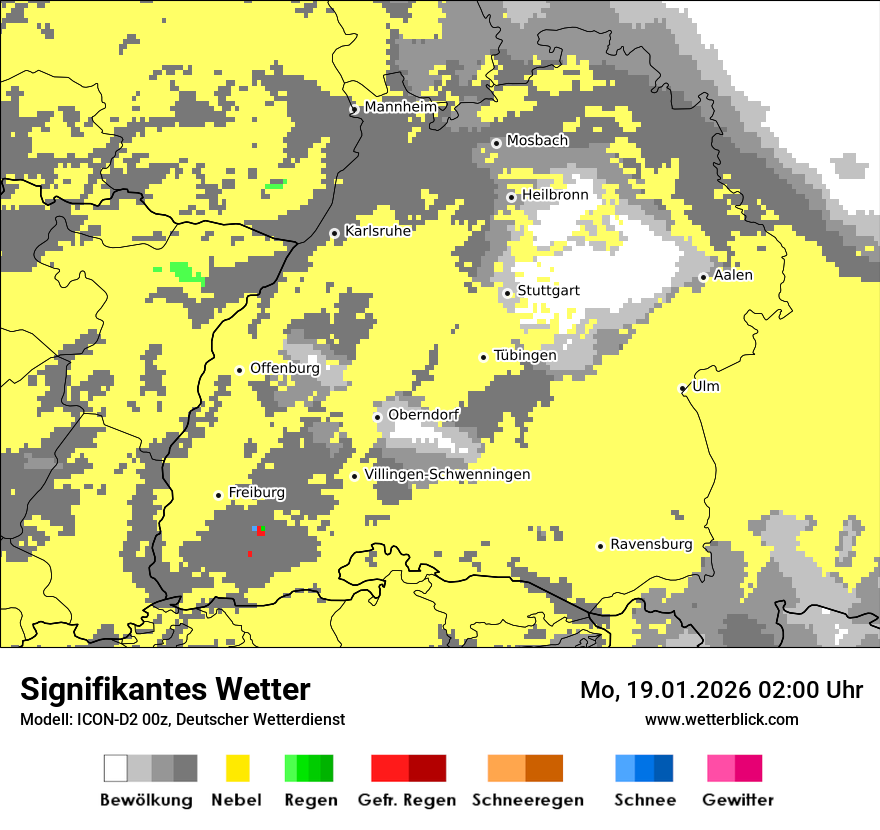 Signifikantes Wetter