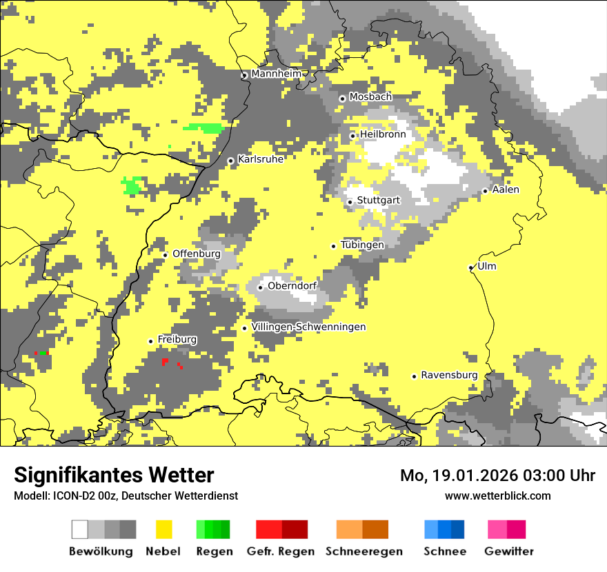 Signifikantes Wetter