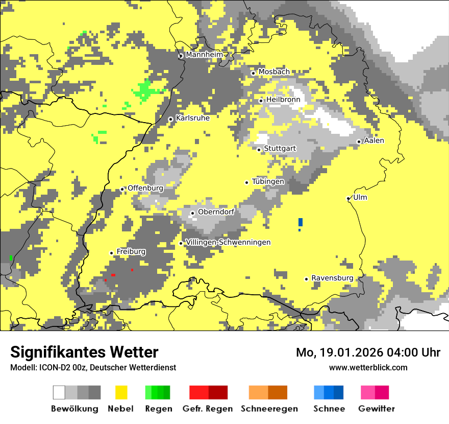 Signifikantes Wetter