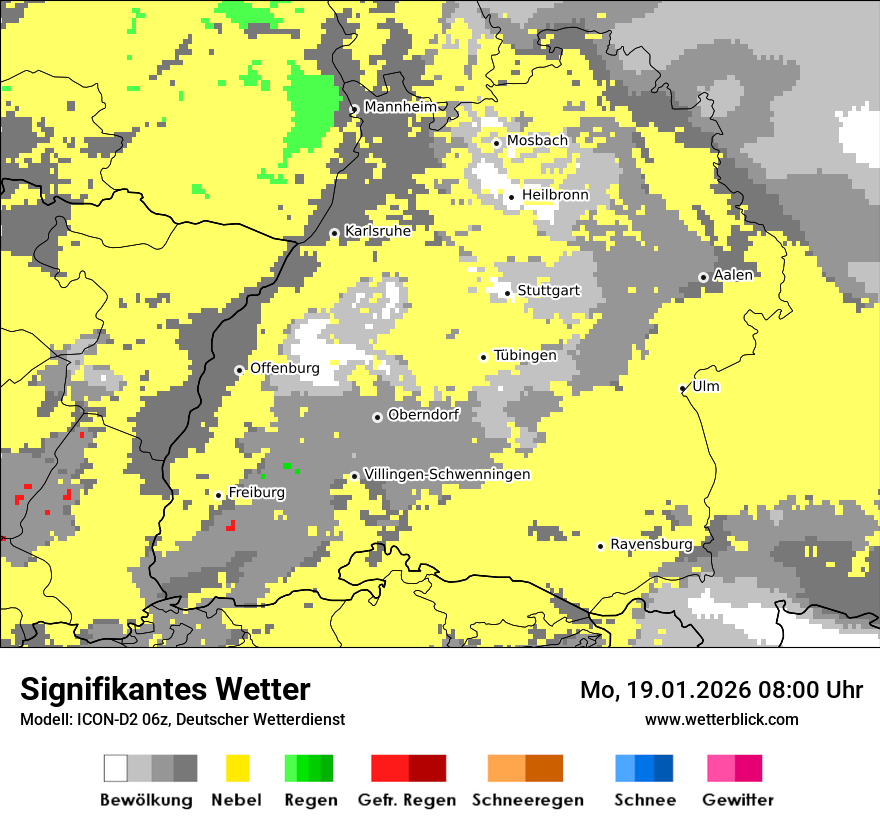 Signifikantes Wetter