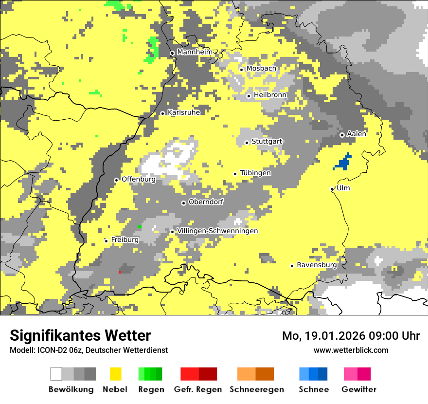 Signifikantes Wetter