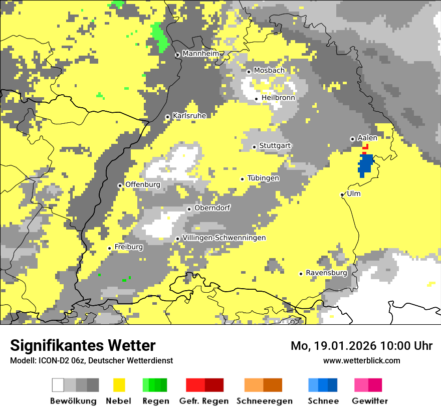 Signifikantes Wetter