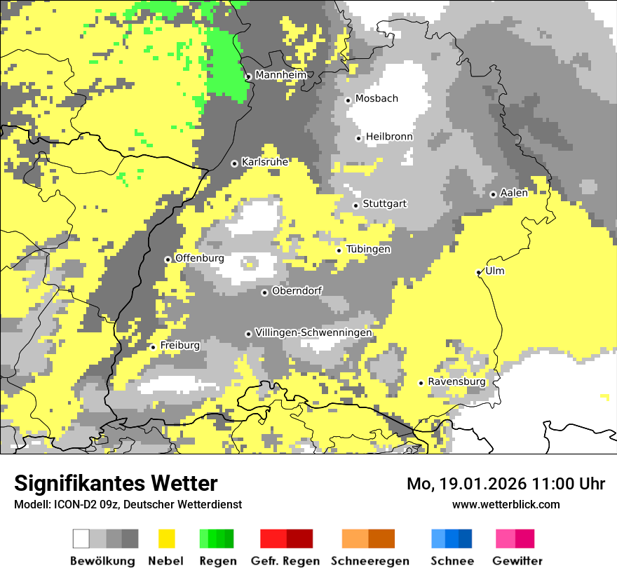 Signifikantes Wetter