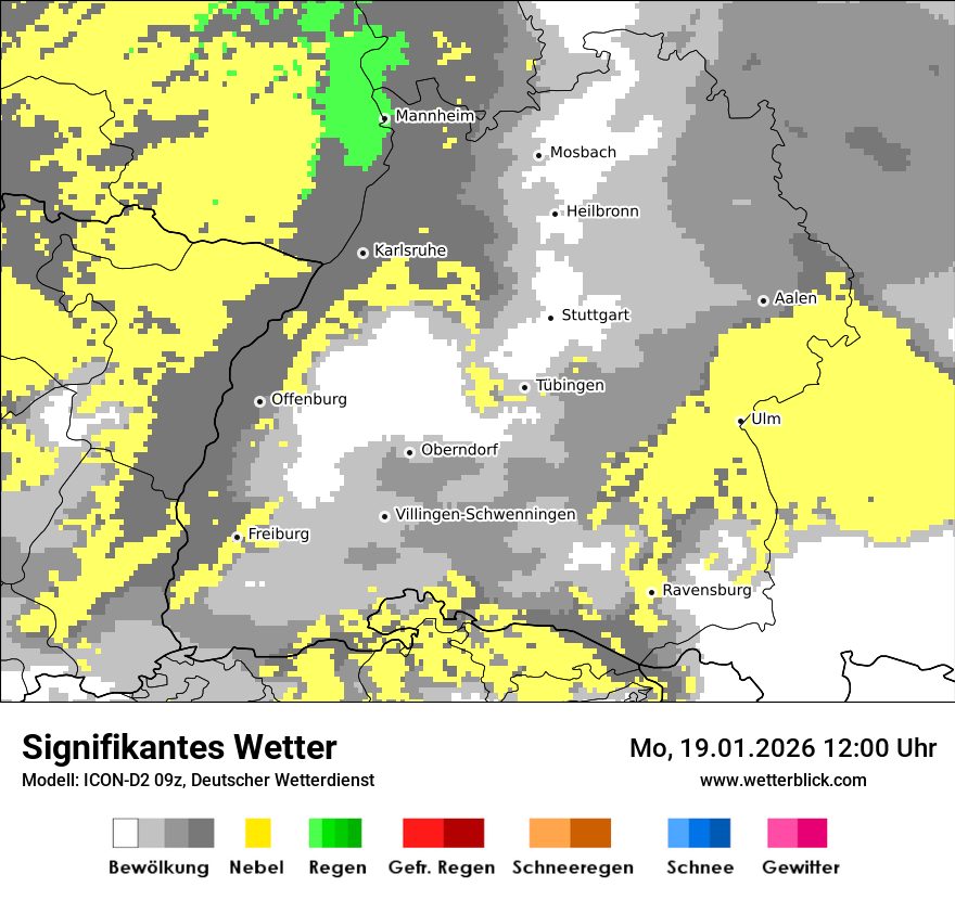 Signifikantes Wetter