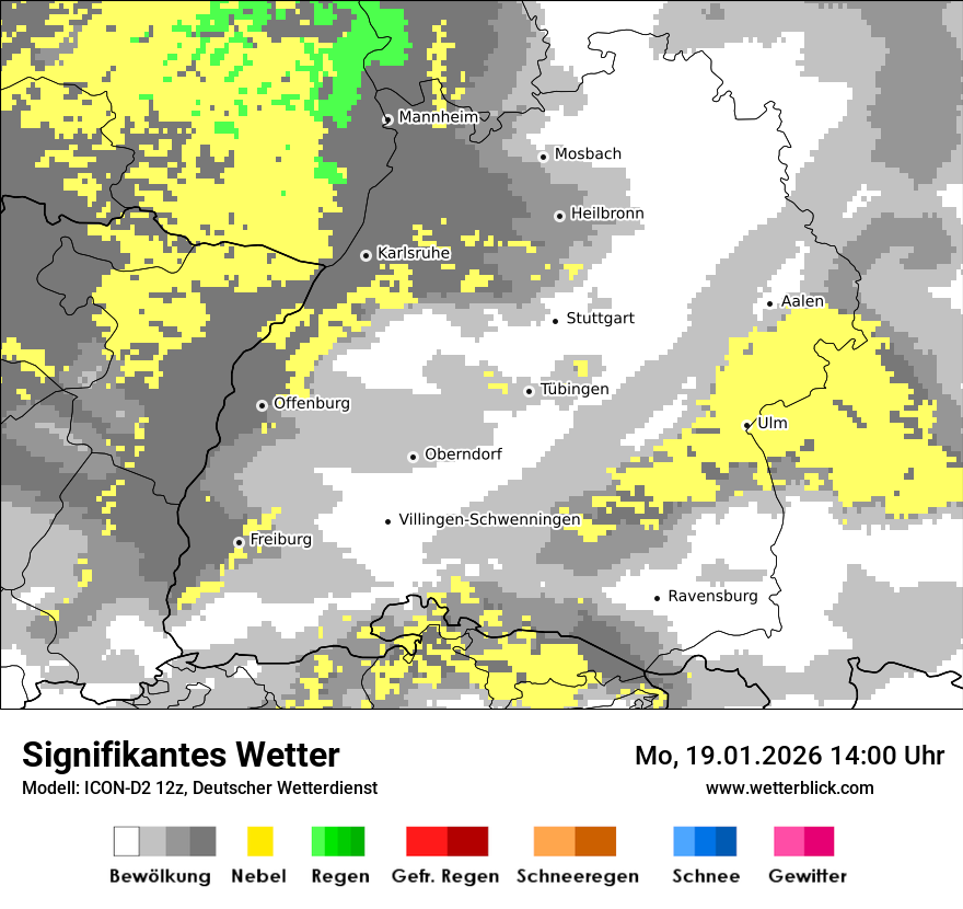 Signifikantes Wetter