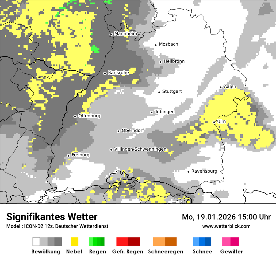 Signifikantes Wetter