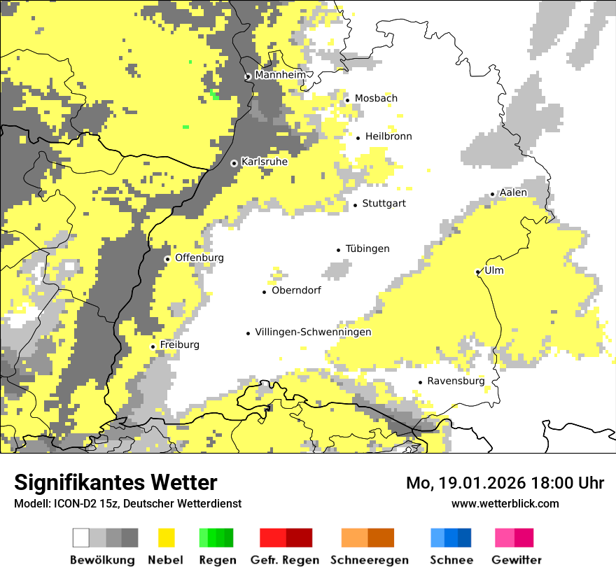 Signifikantes Wetter