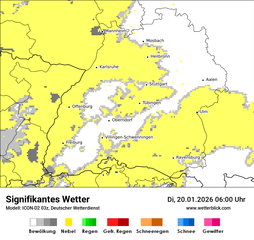 Signifikantes Wetter