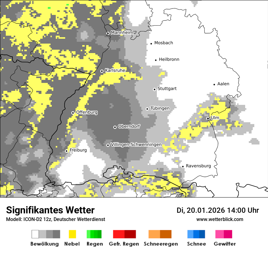 Signifikantes Wetter