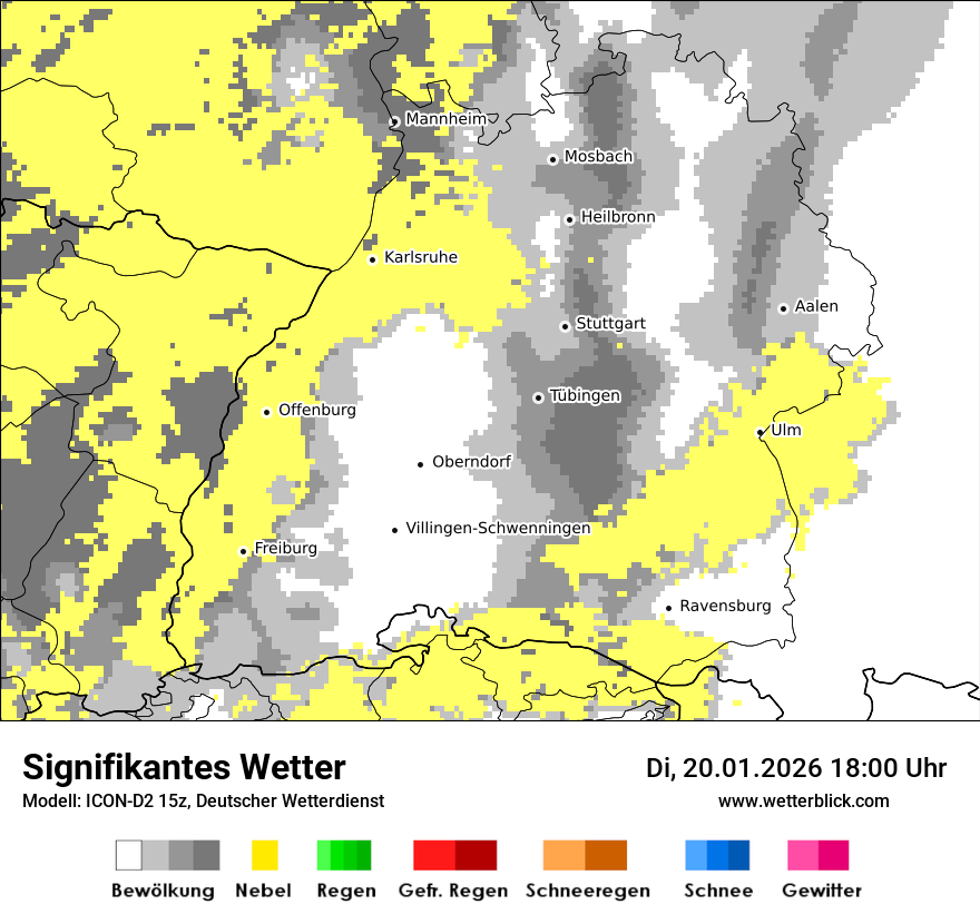 Signifikantes Wetter