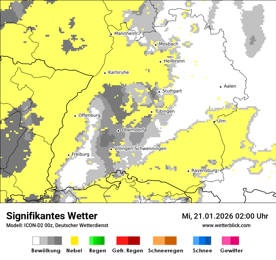 Signifikantes Wetter