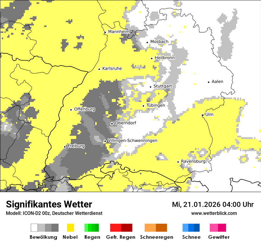 Signifikantes Wetter