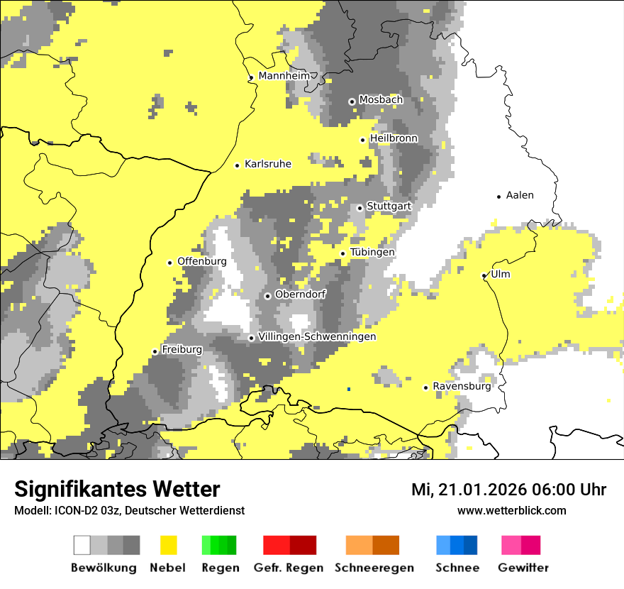 Signifikantes Wetter