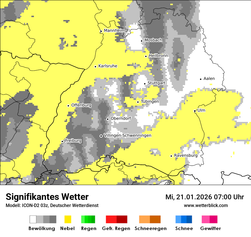 Signifikantes Wetter