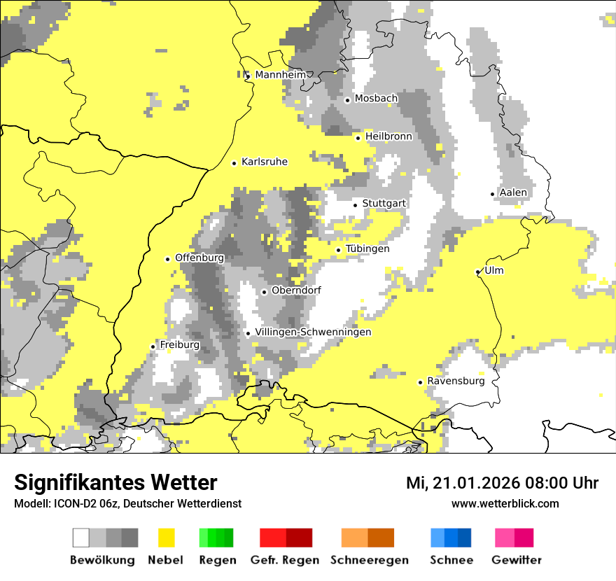 Signifikantes Wetter