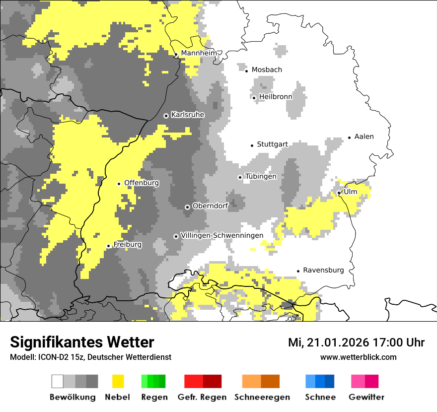 Signifikantes Wetter
