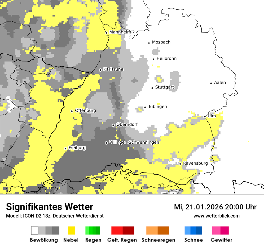 Signifikantes Wetter