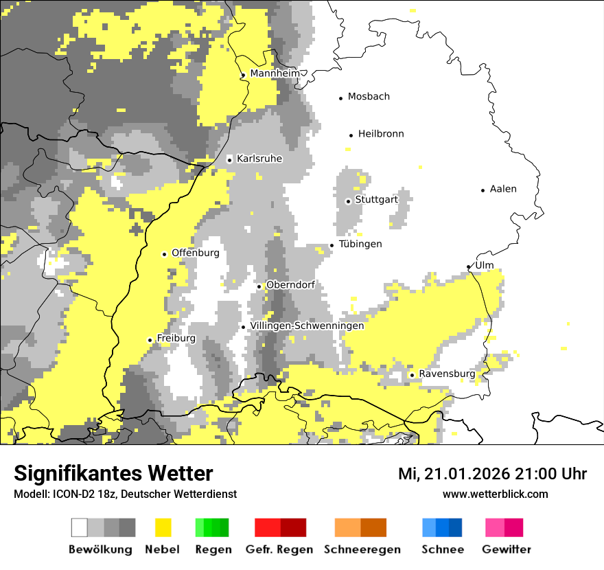 Signifikantes Wetter