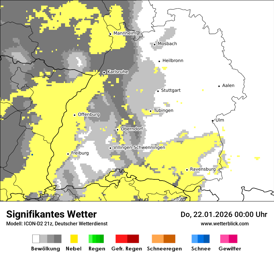 Signifikantes Wetter