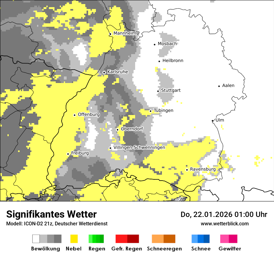 Signifikantes Wetter