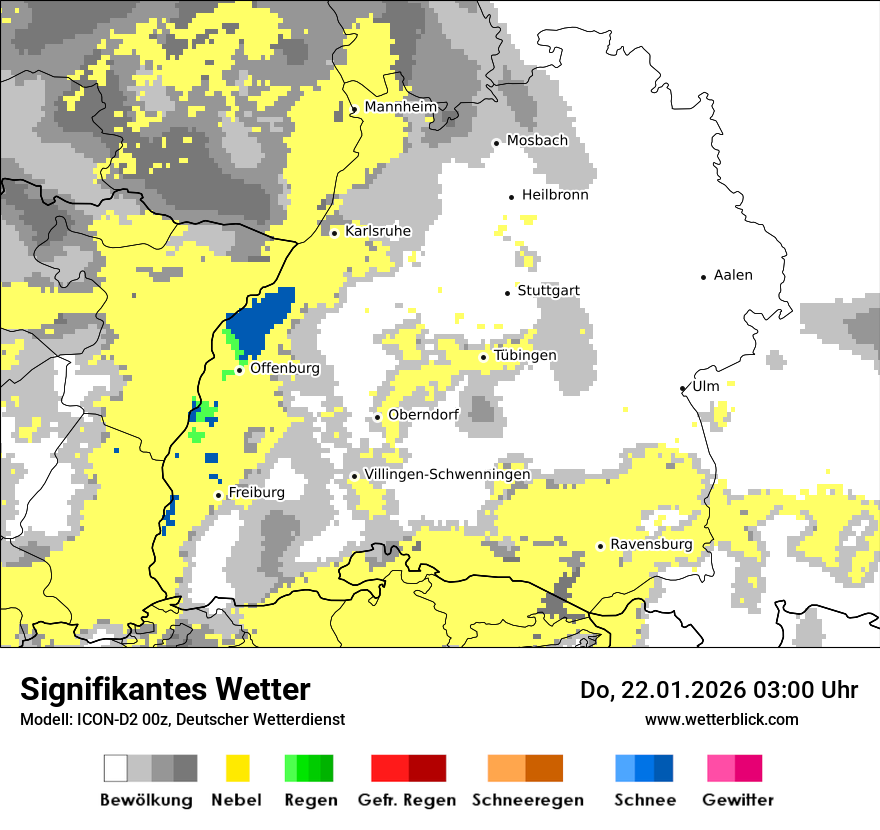 Signifikantes Wetter