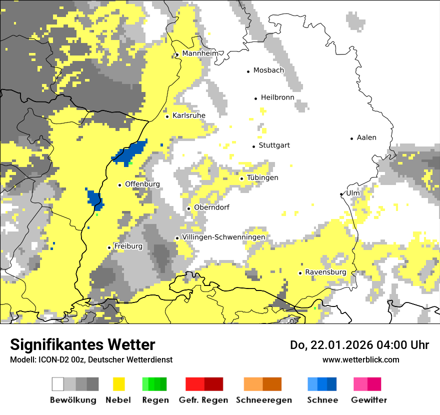Signifikantes Wetter