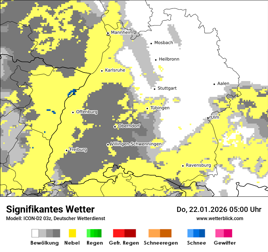 Signifikantes Wetter