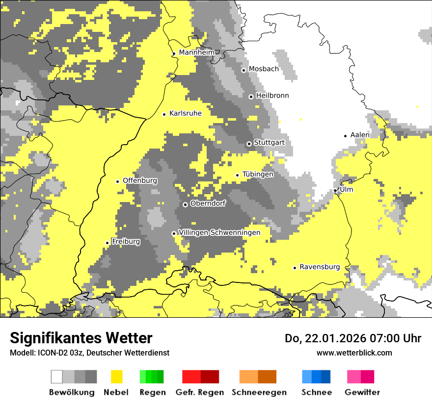 Signifikantes Wetter