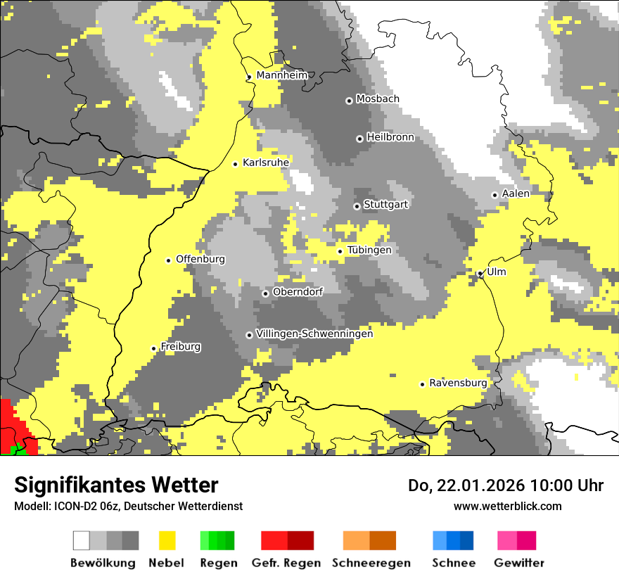 Signifikantes Wetter